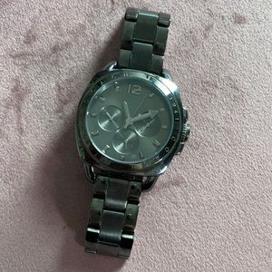 Coach Stainless Steel Watch In Gunmetal
